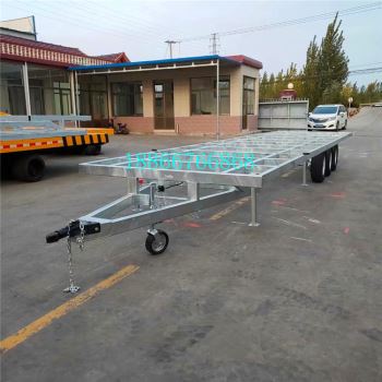 平盤拖車的工作原理